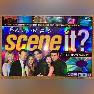 Mattel Friends Scene It? The DVD Game - NEW IN PERFECT CONDITION BUT UNSEALED